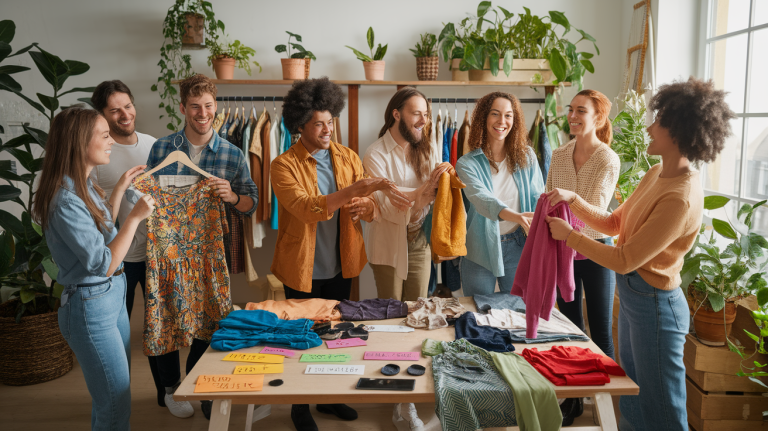 Comment réussir un échange de vêtements écolos entre amis ?