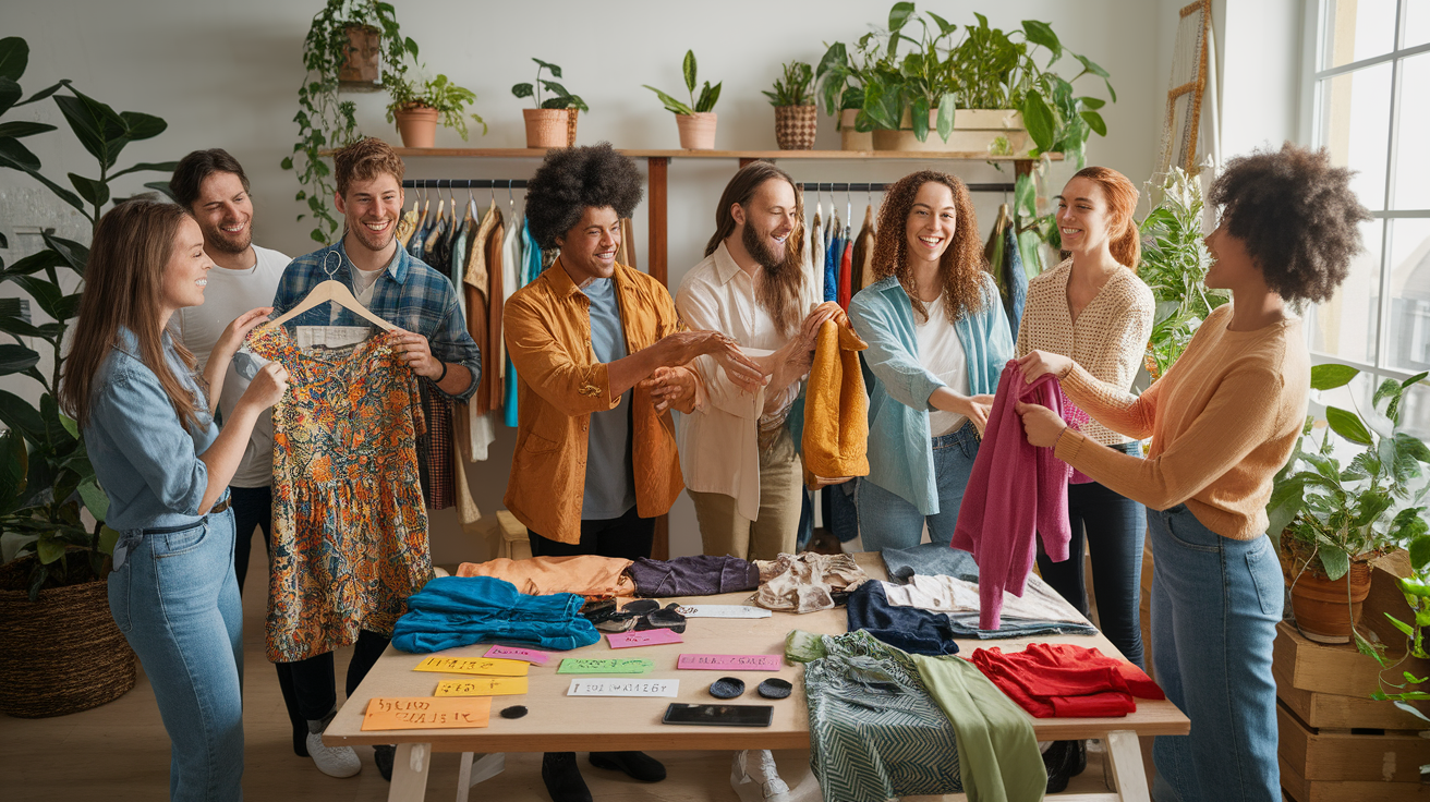 Comment réussir un échange de vêtements écolos entre amis ?