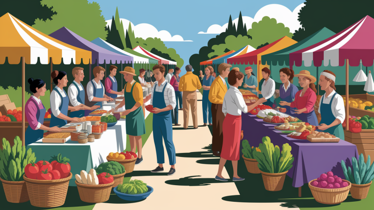 Comment organiser un marché de producteurs locaux ?