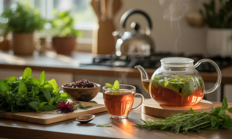 Comment réaliser facilement des tisanes bio maison ?