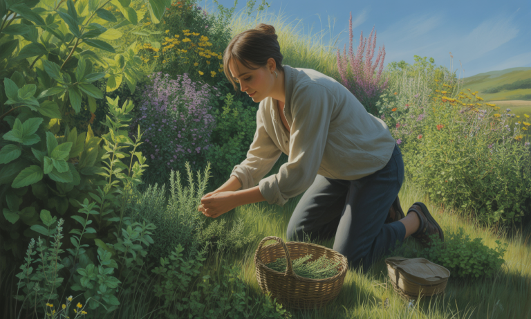 Comment récolter efficacement des plantes aromatiques sauvages ?