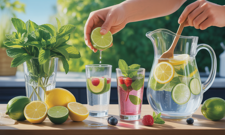 Comment préparer des boissons rafraîchissantes 100% naturelles ?