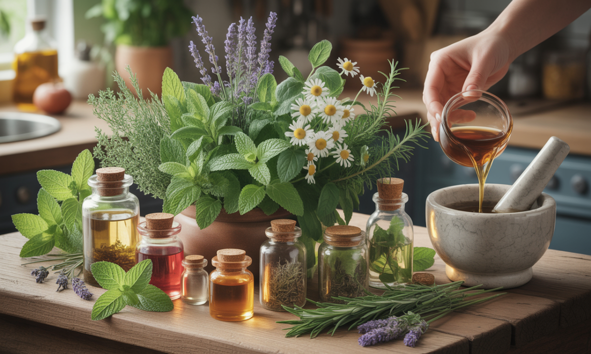 découvrez comment préparer facilement des remèdes naturels à base de plantes pour améliorer votre bien-être de manière saine et écologique.