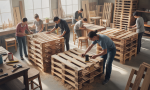 Comment réaliser des meubles en palettes recyclées lors d&rsquo;un atelier ?