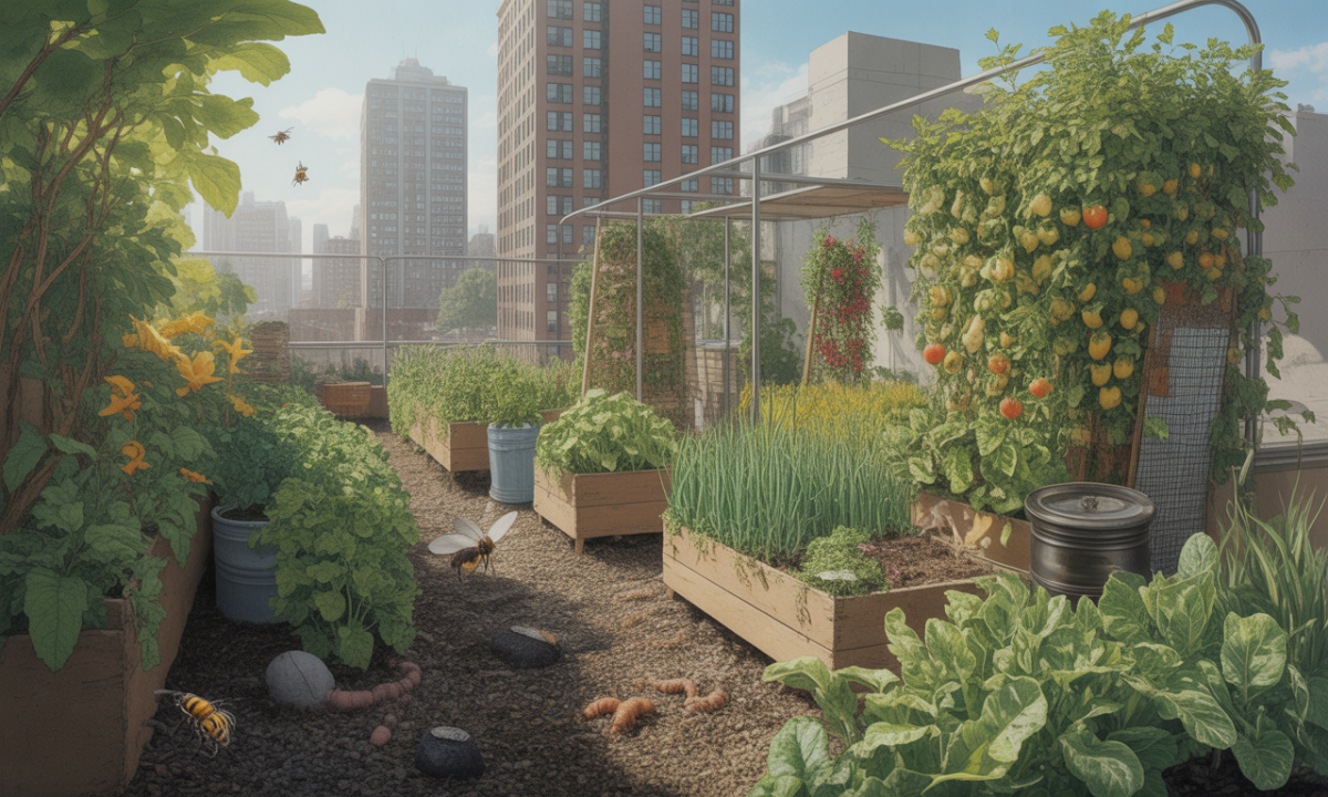 Qu’est-ce que l’agroĂ©cologie urbaine ? dĂ©couvrez l'agroĂ©cologie urbaine, une approche durable qui combine agriculture et Ă©cologie en milieu urbain pour favoriser la biodiversitĂ©, amĂ©liorer la qualitĂ© de vie et promouvoir des pratiques respectueuses de l'environnement.