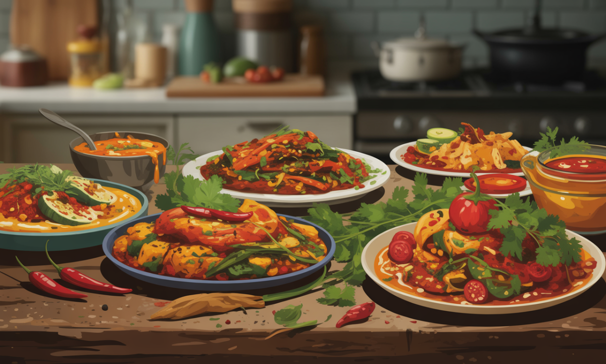 découvrez des recettes végétariennes épicées et savoureuses pour régaler vos papilles et pimenter vos repas en cuisine végétarienne.